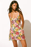 Sanne Linen Mini Dress / Floral