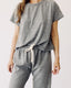Soft Boxy Tee / P.E. Grey