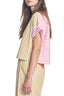 Juni Stripe Top / Olive
