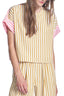 Juni Stripe Top / Olive