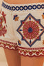 Embroidered Shorts / Off-White Marys Tiles