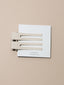 Lu Lu Hair Clips Set / Bone