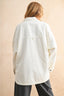 Washed Denim Jacket / White