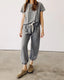 Cropped Sweatpants / P.E. Grey