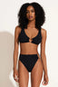 Lolita EcoRib Swim Bottom / Black
