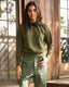 French Terry Sweatshirt / Olive