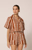 Mizuki Blouse / Vecchio Stripe