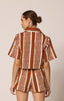 Mizuki Blouse / Vecchio Stripe