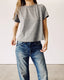 Soft Boxy Tee / P.E. Grey
