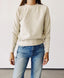 French Terry Sweatshirt / Tan