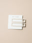 Lu Lu Hair Clips Set / Bone
