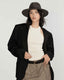 Simone Straw Hat / Black