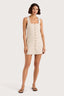 Jaques Mini Dress / Natural