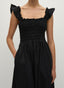 Eudora Midi Dress / Black
