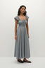 Janne Midi Dress / Vintage Navy Gingham