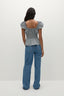 Janne Top / Vintage Navy Gingham