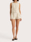 Mirelle Linen Mini Shorts / Natural