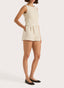 Elia Linen Top / Natural