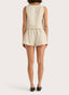 Mirelle Linen Mini Shorts / Natural