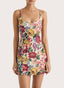 Sanne Linen Mini Dress / Floral
