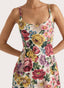 Sanne Linen Mini Dress / Floral