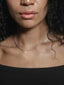 Thin Herringbone Chain / Sterling Silver
