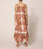 Cindy Ankle Dress / Foulard Paisley