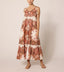 Cindy Ankle Dress / Foulard Paisley