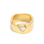 Teardrop Band Ring