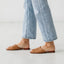 Woven Leather Slide / Miel