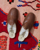 Shearling Baba Slip On Shoe / Fort Worth Brown