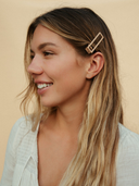 Lu Lu Hair Clips Set / Bone