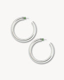 Large Perfect Hoops / Silver