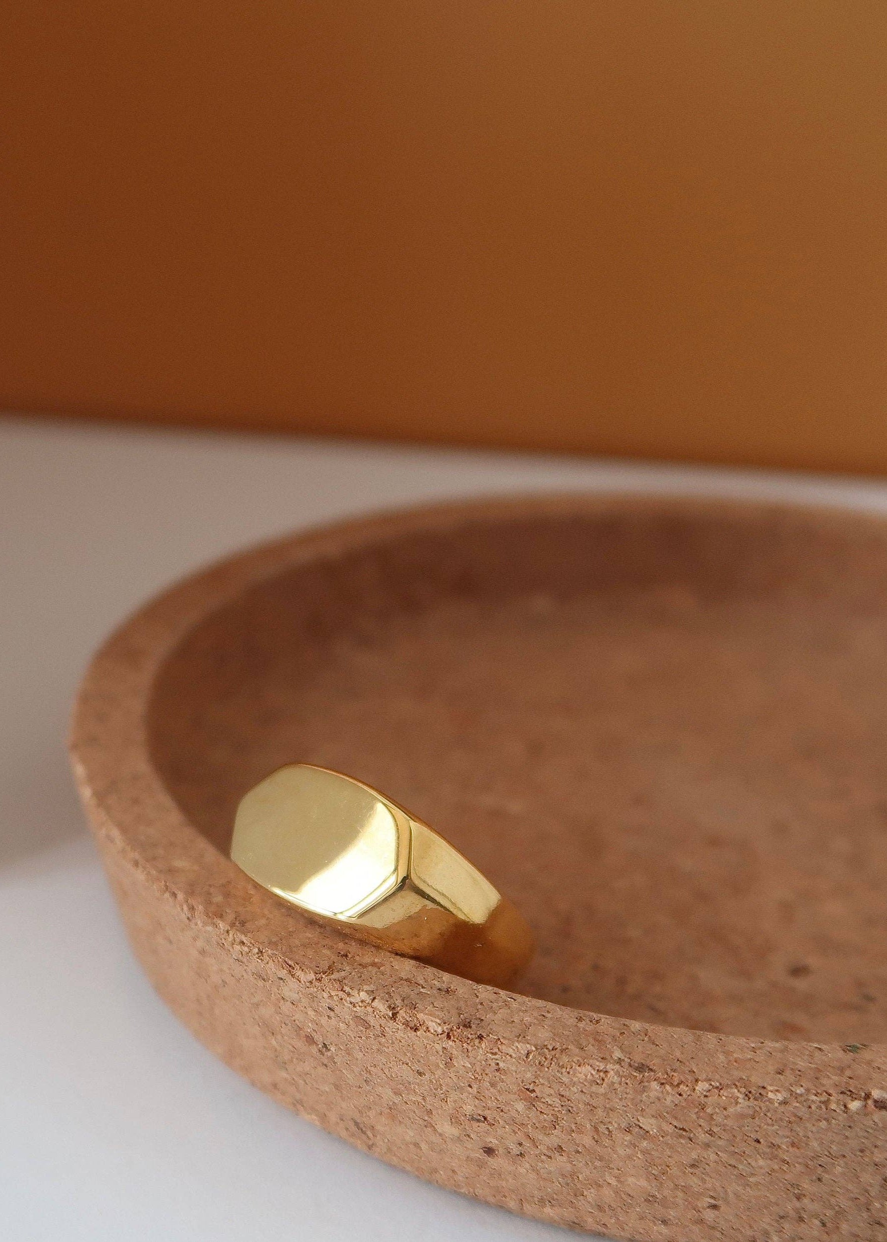 Hexagon Signet Ring – Puebla House