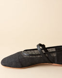 Penny Jute Mary Jane / Coal