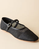 Penny Jute Mary Jane / Coal