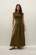 Ale Midi Dress / Olive