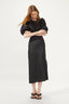 Ios Linen Dress / Black