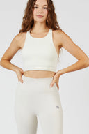 Ribbed Bra Top / Coconut