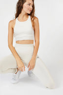 Ribbed Bra Top / Coconut