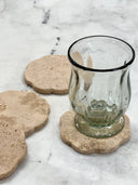 Travertine Coasters / Set of 4