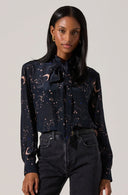 Mabry Blouse / Navy Night
