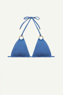 Cosmo EcoRib Swim Top / Chambray