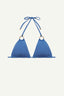 Cosmo EcoRib Swim Top / Chambray