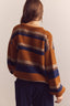 Alpaca Wool Blend Sweater / Stripe