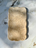 Travertine Catchall Tray / Large