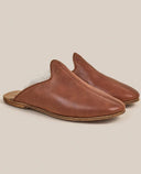 Shearling Baba Slip On Shoe / Fort Worth Brown