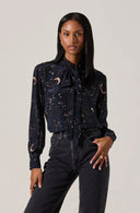 Mabry Blouse / Navy Night