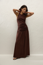 Tali Maxi Dress / Carob