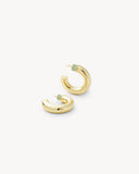 Medium Perfect Hoops / Gold